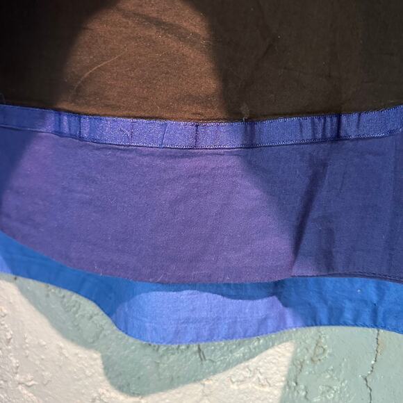 Vintage Anthropologie Lithe Size 6 Boho Cottage Skirt Cotton Silk Embroidery - Picture 5 of 8